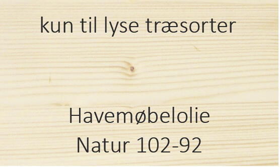 Havemøbelolie Classic nr. 102