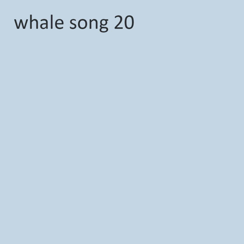 Professionel Lermaling nr. 535 - whale song 20